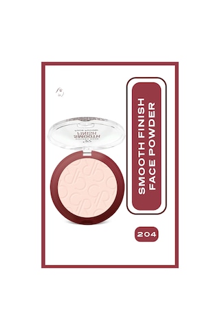 Smooth Fınısh Face Powder No: 204 - Pürüzsüz Bitişli Pudra 0