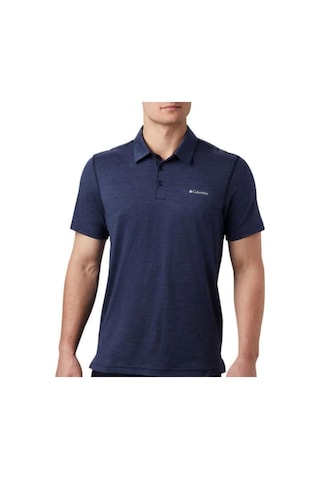 Columbia AO2933 Tech Trail Polo Erkek T-Shirt Lacivert