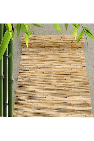 50 Cm X 3 Metre Hasır Kamış Balkon Çiti Dekarasyon