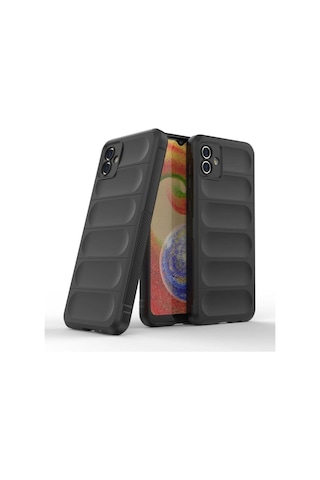 Samsung Galaxy A04 Kılıf Optimum Silikon - Siyah