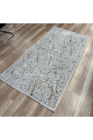 Hoom Rugs Ares 1139 Vizon Modern Düz Desen Pamuk Taban Halı Vizon