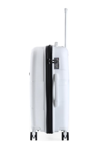 Ççs 5264 Polipropilen Büyük Boy Valiz Beyaz