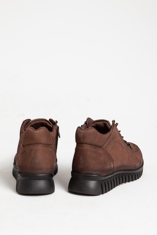 Hammer Jack Erkek Comfort Yarım Bilek Casual Bot Gerçek Deri Hj 18810m Nubuk Kahve Null