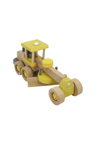 Mr. Quokka Ahşap Greyder - Sarı