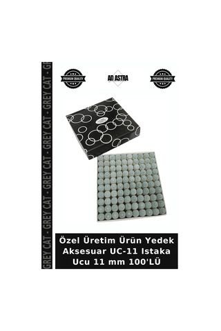 Özel Üretim Ürün Yedek Aksesuar Uc-11 Istaka Ucu 11 Mm 100'lü