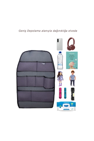 Bod Koltuk Arkası Düzenleyici Araç İçi Organizer