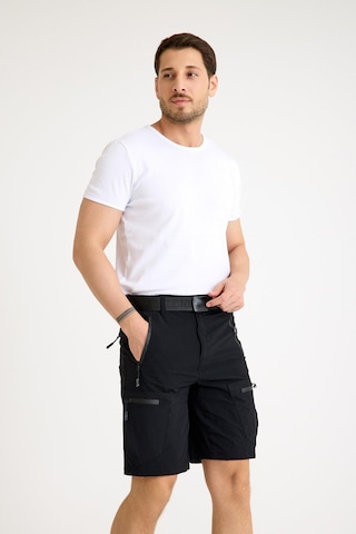 Q&steinbock Spartacus Erkek Outdoor Şort-31325 Siyah