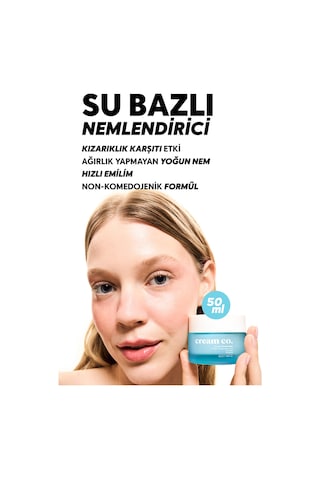 Su Bazlı Bariyer Onarıcı Cloud Moisturizer Yatıştırıcı Nemlendirici Yüz Kremi 50 Ml Tüm Cilt Tipleri
