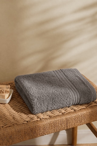 Dora Antrasit Banyo Havlusu - 70x140cm, 400gr, %100 Pamuk, Spa Ve Otel Havlusu