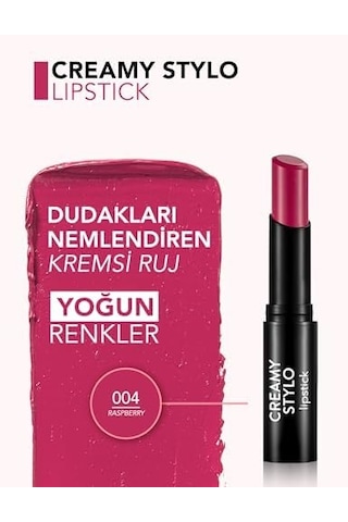 Creamy Stylo Yüksek Pigmentli & Yarı Parlak Bitişli Kremsi Ruj 0 02867704