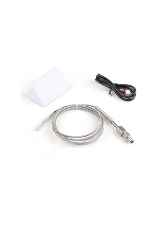 İnç 52mm Egzoz Gazı Sıcaklık Ölçer Mavi Led Sensörlü Araç Sayacı