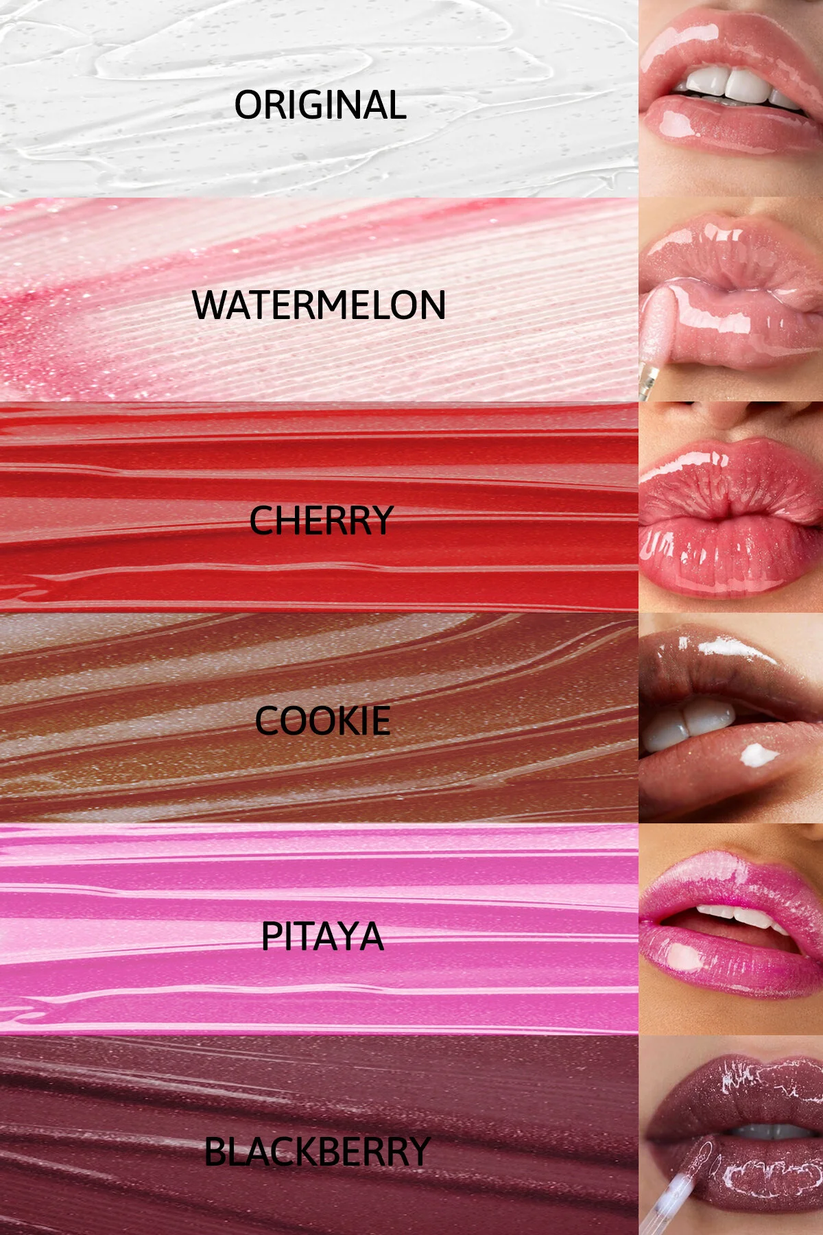Original Lip Oil Gloss Dolgunlaştırıcı Efekt, Nemlendirici, Parlatıcı Dudak Yağı Balmı Vanilya 5 Ml Renksiz