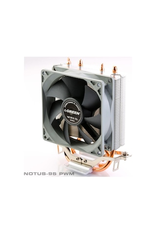 Green Fan Cpu Combo Notus 95-pwm Bakır Boru Kule Tipi Intel&amd 1200+1151+1155+1156/ Amd4