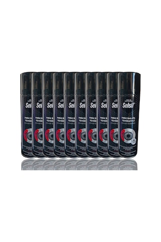 10 Adet Selsil Fren Balata Temizleme Spreyi 500 Ml