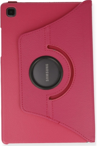 Newface - 504 - Samsung Galaxy Uyumlu T500 Tab A7 10.4 Kılıf 360 Tablet Deri Kılıf - Csmo-tex - - Pembe