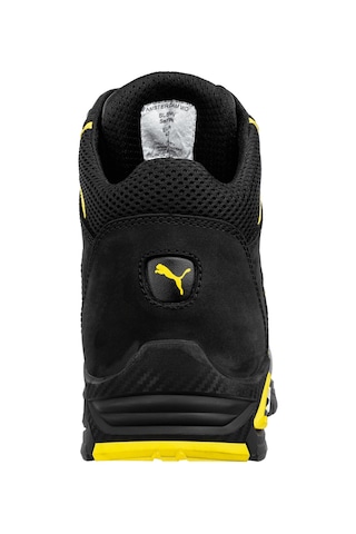 Puma Safety Amsterdam Mid Alüminyum Burunlu İş Botu S3 Src Siyah - Sarı