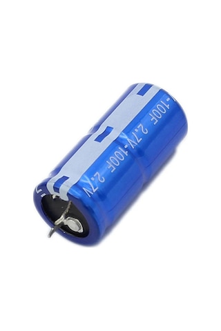 2.7v 100f Süper Kapasitör 22x45mm