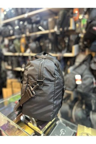 Bagslan Siyah Su Geçirmez Kumaş Seyahat Spor Çantası-1009 Siyah