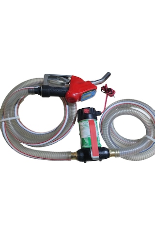 220 Volt Mazot Aktarma Pompası&5 Metre Telli Hortum&sayaçlı Taban