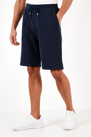 Buratti Pamuklu Belden Bağlamalı Cepli Regular Fit Erkek Short 5908042 Indigo
