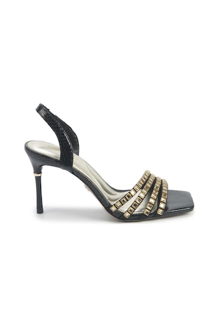 Nine West Ingrıd 5pr Siyah Kadın Topuklu Sandalet 000000000102012031 Siyah