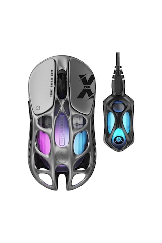 Gravastar Mercury Xpro Rgb 32k Dpı Optik Gaming Mouse+8k Dongle, Kablosuz, Magnezyum Alaşımlı, Progr Gsmercuryxpro