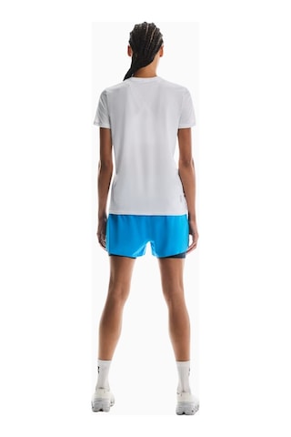On 3" Performance 2/1 Shorts Hafif Iç Taytlı Hızlı Kuruyan Kadın Koşu Şortu Mavi