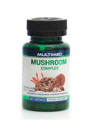 Multimed Mushroom Complex Vitamin 60 Kapsül