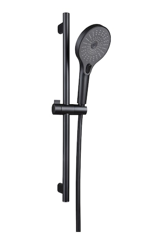 Pesen Tiana Sürgülü Duş Seti - Mat Siyah