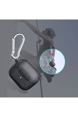 Air-Pods Uyumlu 4 Kılıf Zore Airbag 03 Silikon-siyah