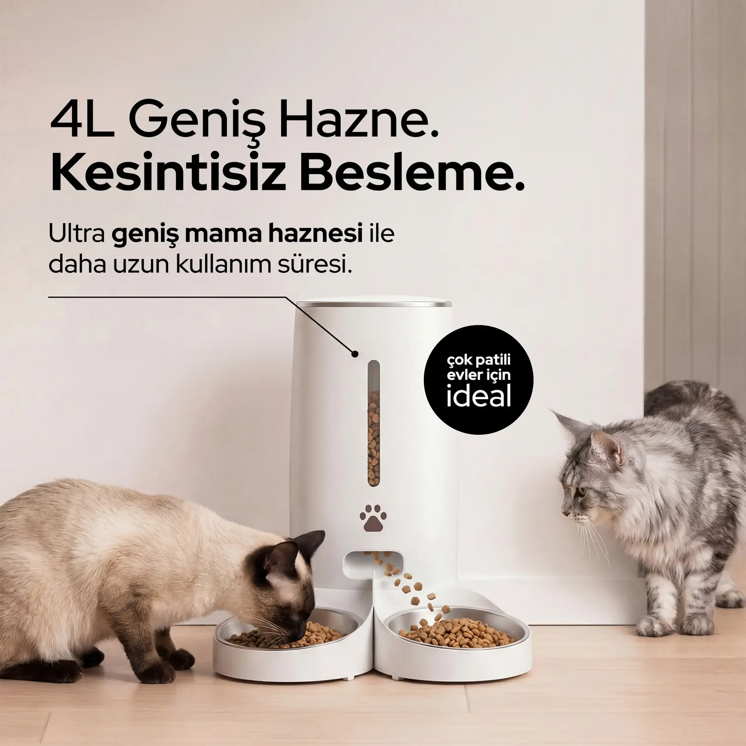 Ki-feeder Otomatik Akıllı Mama Kabı