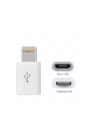For Iphone 8 Pin için Micro Usb Dönüştürücü Data/Şarj Adaptör