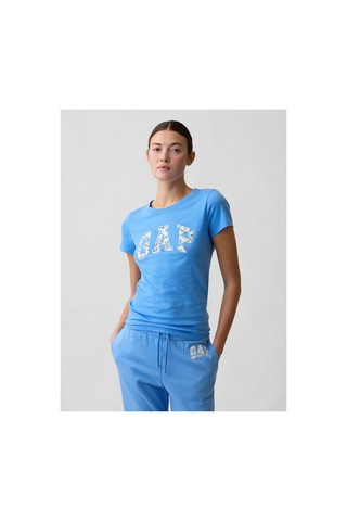 Gap T-shirt Kadın Xl Beden Unıon Mavi Renk %100 Pamuk Ruby Şarap