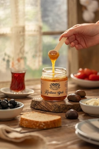 1001 Çiftliği Doğal Süzme Kestane Balı 225gr