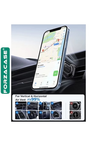 Forzacase Izgaralıktan Manyetik Araç İçi Telefon Tutucu - Fc1086