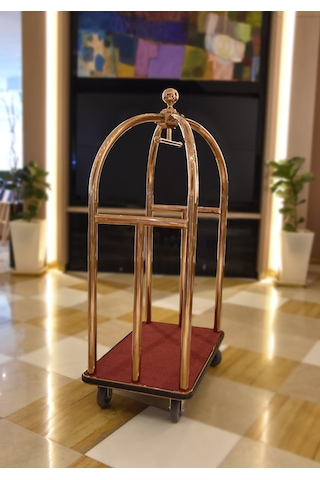 Reınkraft Rnt-031 Otel Tipi Valiz Arabası Rose Gold