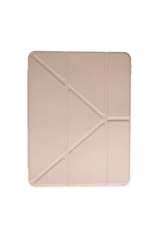 Apple İpad Uyumlu- 9.7 2018 Kılıf Kalemlikli Mars Tablet Kılıfı - Rose Gold Arka Kapak