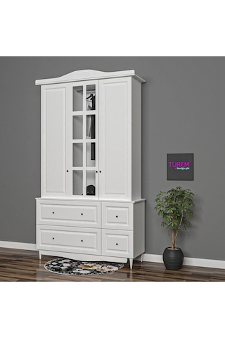 Towel Modern Gardrop Mdf Sis Gri