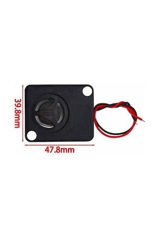 12v Dc Alarm Buzzer 110db Aktif Yüksek Desibel Siren-araba Motorsiklet Alarmı Aksesuarları