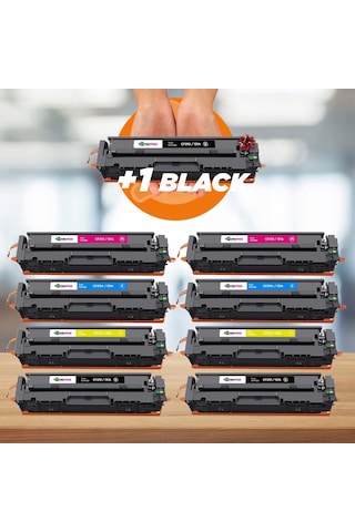 Hp 131a - Cf210a Uyumlu Toner Takım 2'li Set +1 Siyah