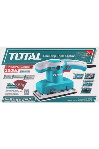 Total TF1301826 320 W Titreşimli Zımpara Makinesi