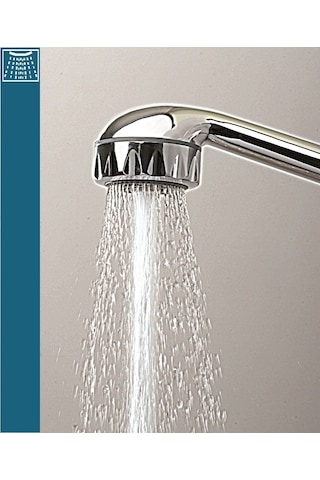 Welldone Prestij 5 Fonksiyonlu Duş Başlığı Krom