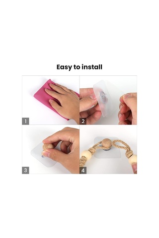 Halat Havluluk Banyo Kağıtlığı Tuvalet Rulosu Tutucu Retro Jüt Halat Ahşap Havlu Askısı Banyo Mutfak İçin Diğer