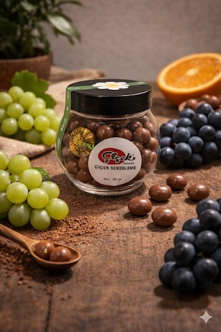 Üzümlü Sütlü Çikolata Draje 100 Gr