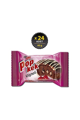 Eti Popkek Vişneli 24 x 60 G
