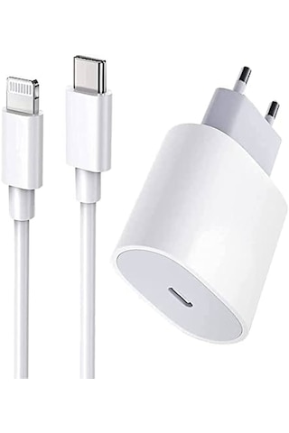 Iphone 12 Pro-max Uyumlu 20w Şarj Adaptörü+şarj Kablosu Senalstore