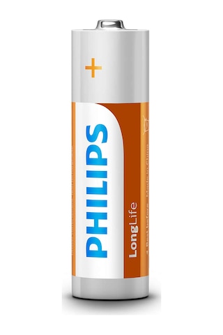 Philips R6L4B/10 Longlife AA Kalem Pil 4'lü