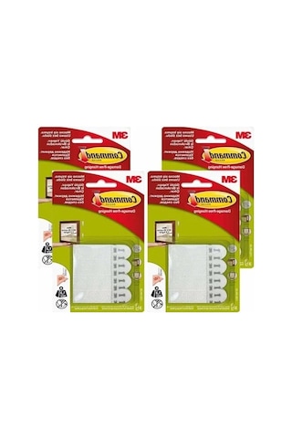 Küçük Boy Cırt Bant, 4x3 Paket, Çeşitli Kullanım Alanları İçin Pratik Çözüm 0,13mm X 48mm X 25mt
