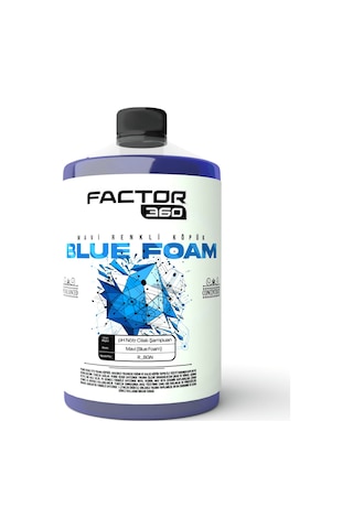 Blue Foam Mavi Renkli Oto Yıkama Köpüğü Oto Şampuan 1 L