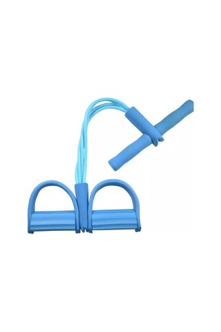 Body Trimmer 4 Lastikli Egzersiz Aleti El Ayak Direnç Yayı Lastik